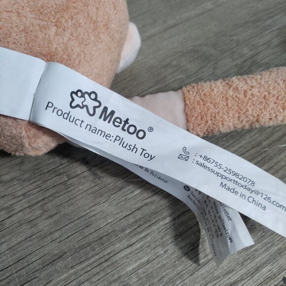 MeToo Plush Doll Christmas Reindeer Stuffed‎ Girl Me Too Toy Retired HTF - Picture 5 of 7